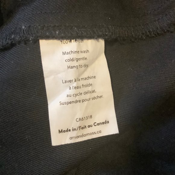 * SOLD* Amanda Moss Peggy Pant black - Picture 7 of 10